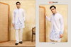 The Needle Edit by Shubhvastra Khadi Silk Mens Kurta Wholesalers In Surat